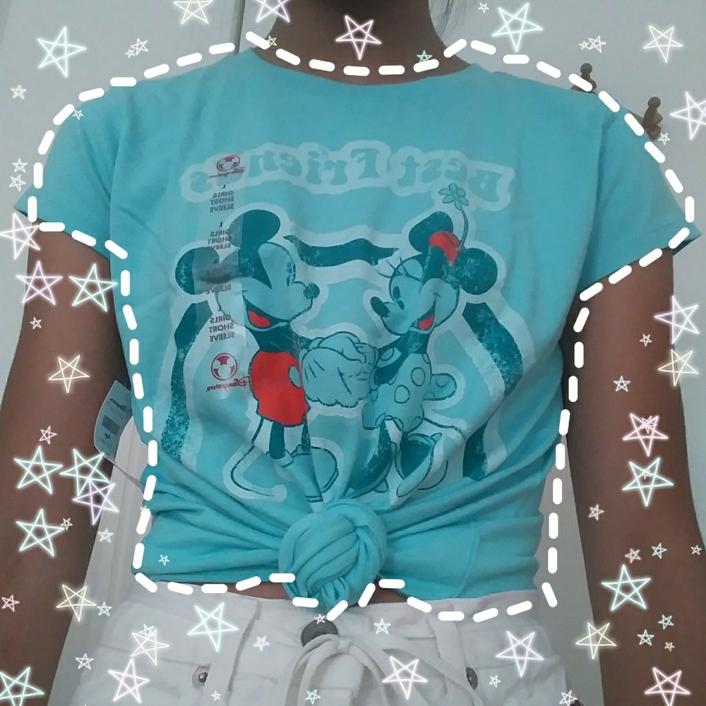 NWT Mickey & Minnie Mouse Disney Tee